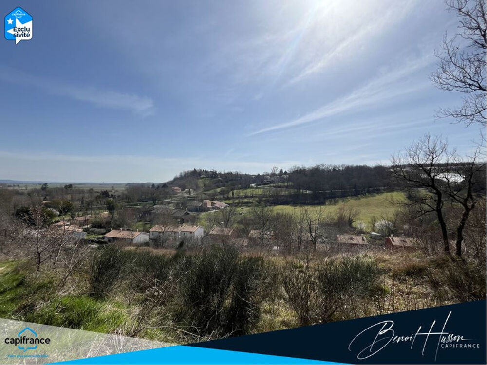 Vente Terrain Terrain constructible de 3525m² avec vue - Hors lotissement Grazac