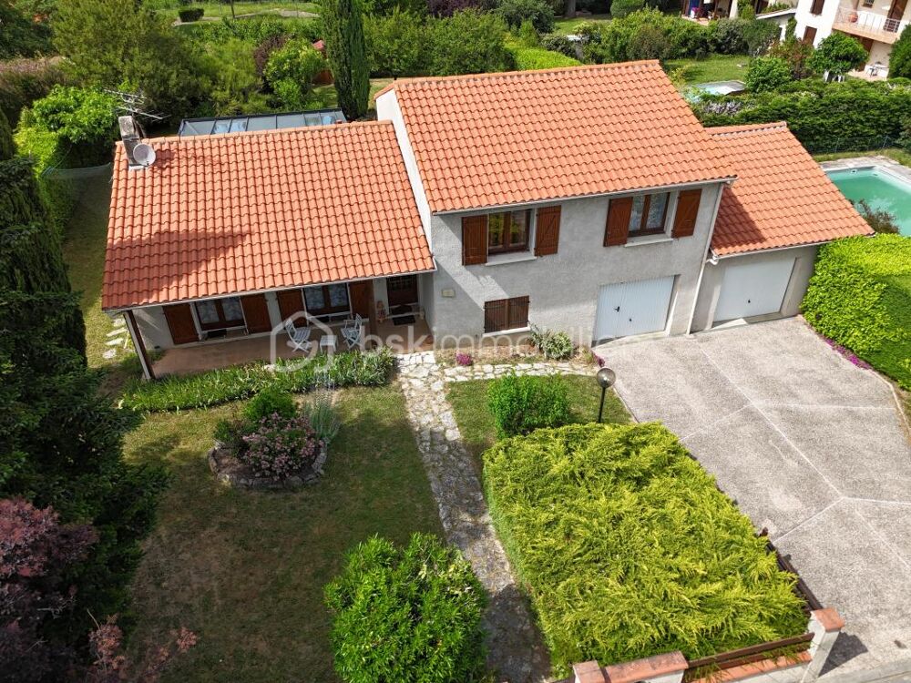Vente Maison ESCALQUENS : Maison familiale avec piscine, véranda et double garage sur plus de 1 000 m² Escalquens