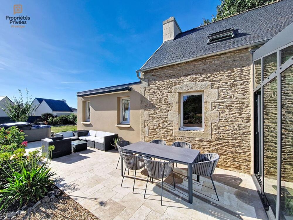 Vente Maison Maison de caractère rénovée ? Vie de plain-pied terrasse et Jacuzzi Plougonven
