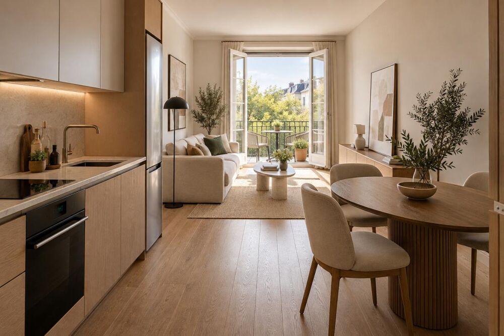 Vente Appartement OPPORTUNITÉ À SAISIR – 2 PIÈCES AU 3E ÉTAGE – MÉTRO 8 À 9 MIN À PIED – BALCON – PARKING Maisons alfort