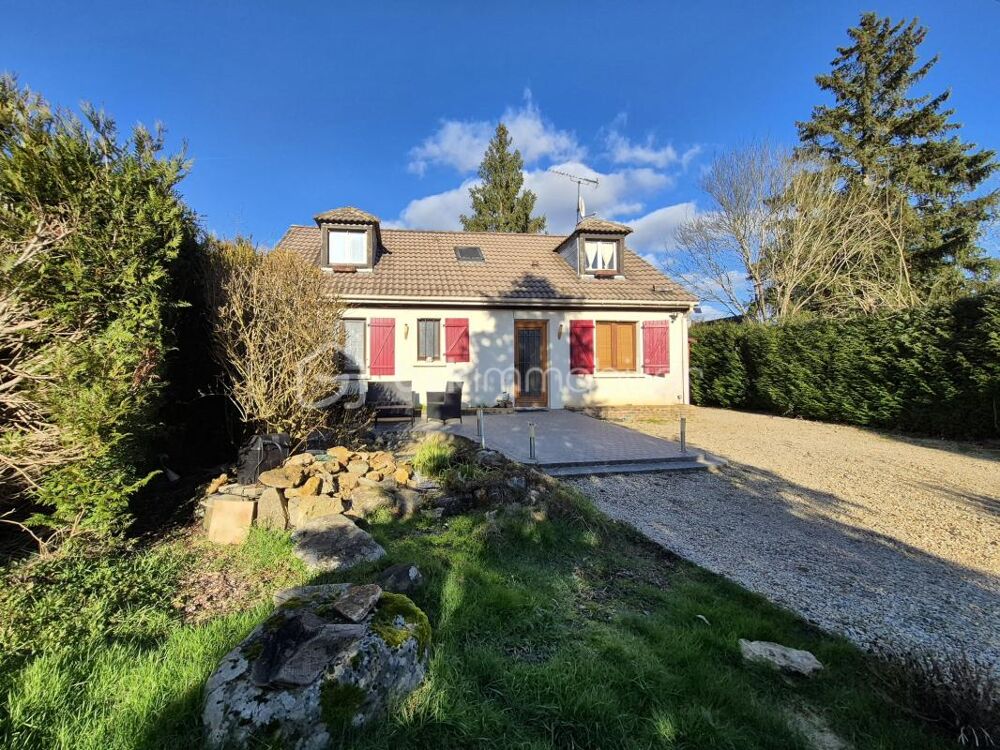 Maison 108 m²  4 chambres  Terrain 1 120 m²  Garage
