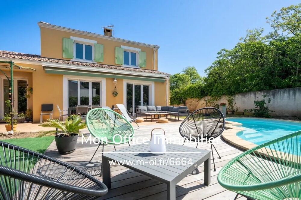 Référence : 6664-NZW - Maison 4 chambres - piscine, jardin, garage