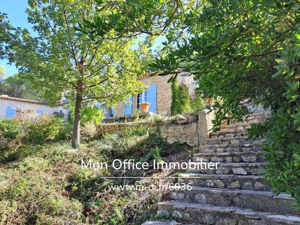 Vente Maison Référence : 6754-VCL - Maison avec belle vue dominante - Piscine et pool-house - Proche Aix à ROGNES Rognes