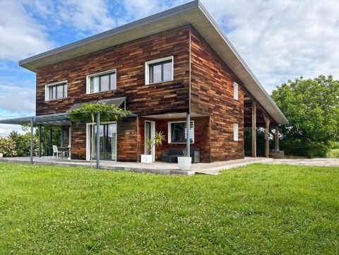   Maison bioclimatique 140 m� � Vue panoramique Pyr�n�es � Parc arbor� 2 500 m� � Calme absolu Maison - 5 pi�ce(s) - 137 m�