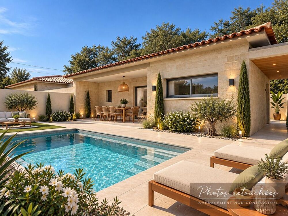 Villa neuve de 102 m2, Studio inépendant- Terrain de 684 m2 piscinable