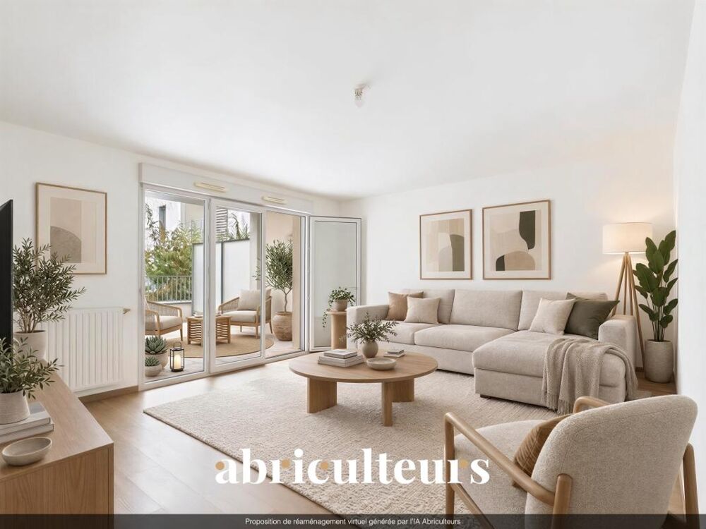 Appartement T3 Lumineux avec Terrasse de 18 m² & Parking en vente À 2 pas de la Cité du Vin Bordeaux (33300)