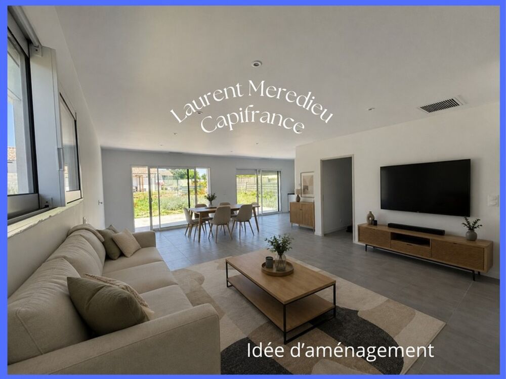 Maison neuve 115 m²  Plain-pied  Suite parentale  Terrain 600 m²  Peujard