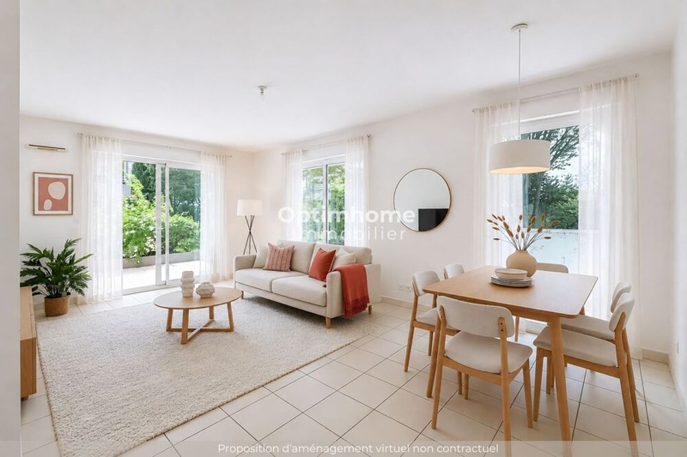 VENTE APPARTEMENT T3 60 M²  CARQUEFOU CENTRE (44470)