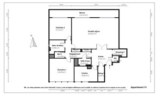  Appartement à vendre 4 pièces 96 m²