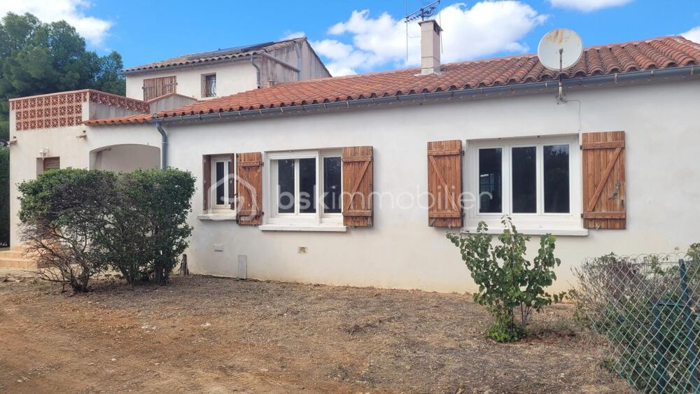 Vente Villa VILLEDAIGNE - VILLA R+1 DE 160 M� - 4 FACES - TYPE 6 - 3 CHAMBRES - GARAGE - PISCINE - PARCELLE DE 970 M� Villedaigne