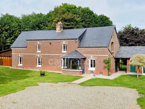   � VENDRE BEAU POTENTIEL POUR CET ANCIEN CORPS DE FERME AVEC G�TE � 227 m� � SECTEUR LE MESNIL-R�AUME (76) Maison - 5 pi�ce(s) - 227 m�