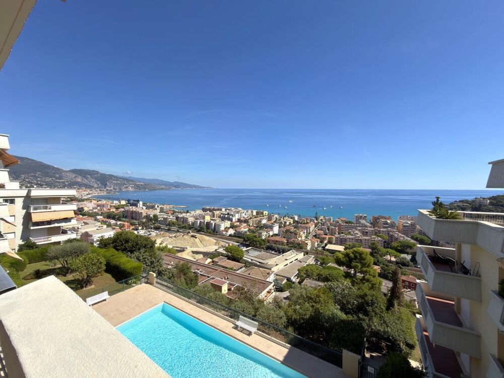 Location Appartement ROQUERBUNE CAP MARTIN - 4 PIECES - PISCINE - PARKING Roquebrune cap martin