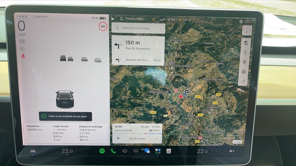 Model 3 306 RWD Long Range - Entretien constructeur 2019 occasion 84100 Orange