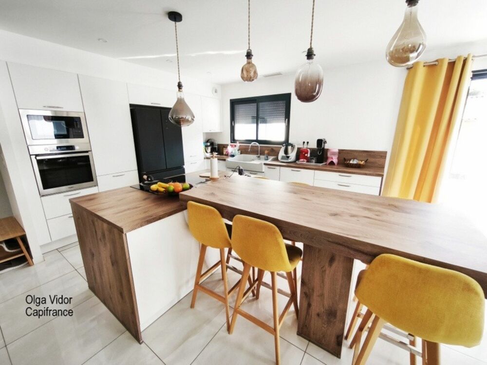 Vente Maison Villa contemporaine 6 pièces BEZIERS (34) GARAGE - PISCINE - PLACES DE PARKING EXTERIEUR- surface au sol 155 m² environ Beziers