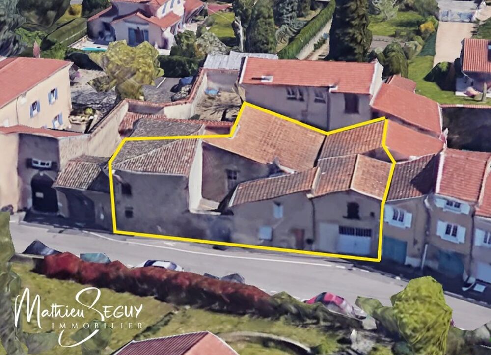 MILLERY  UN LIEU DE VIE UNIQUE À IMAGINER: Maisonnette avec dépendances à potentiel, 25m² dextérieur / sur une parcelle bâtie