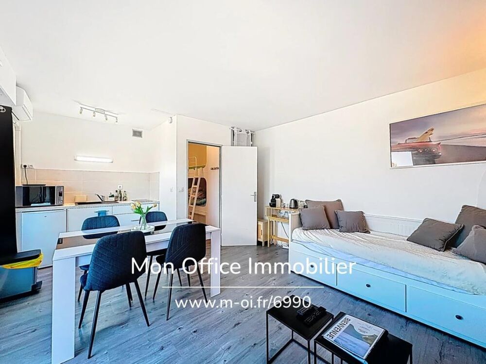 Référence : 6990-LES - STUDIO CABINE VUE MER RÉNOVÉ À VENDRE À CAVALAIRE SUR MER