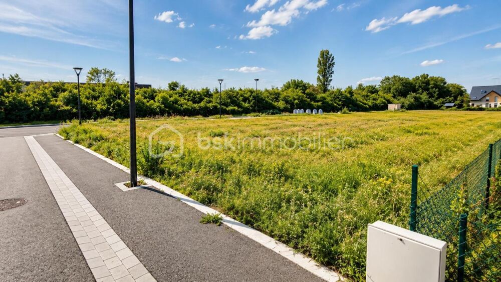 Vente Terrain Terrain viabilisé de 6,46 ares – Cadre calme à 5 min de Colmar Houssen
