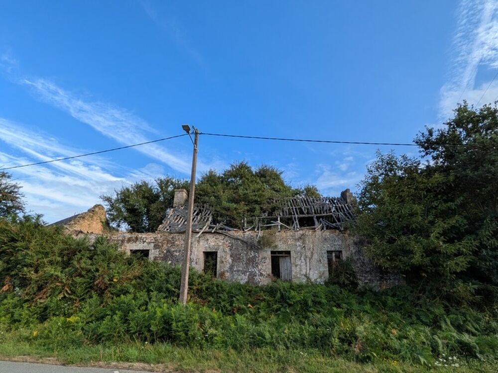 Vente Maison CLEGUEREC LONGERE A RENOVER INTEGRALEMENT PARCELLE DE 1899M² Cleguerec
