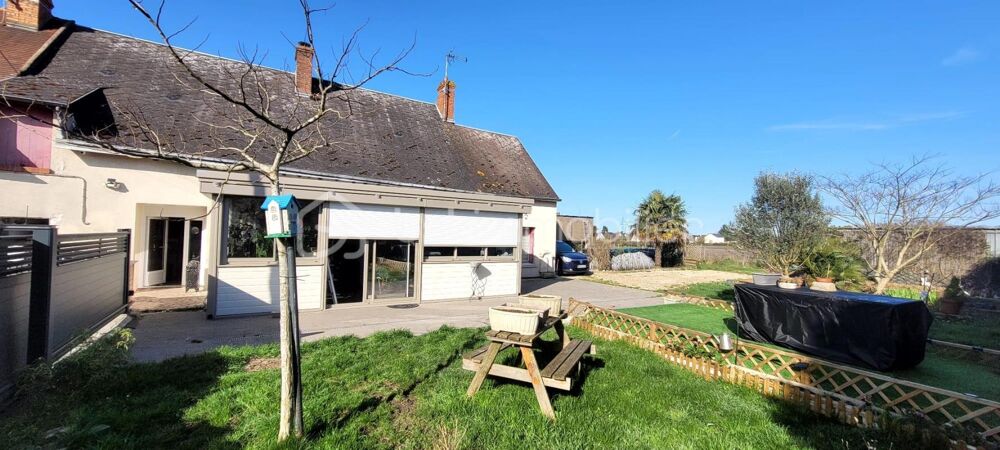 Vente Maison LONGÈRE DE CHARME AU CALME – TERRAIN DE 979 M², VÉRANDA RÉCENTE ET DÉPENDANCES La chapelle saint mesmin