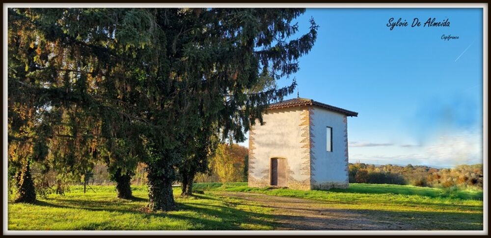 Propriété à vendre entre BIZIAT et PONT DE VEYLE (01) 16,5 Ha, vue, maison 145 m², ferme à rénover 170 m², pigeonnier, hangar, é