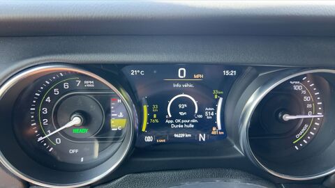 Wrangler JLU IV 2.0 4XE 380 First Edition - Automatique 2021 occasion 63790 Chambon Sur Lac