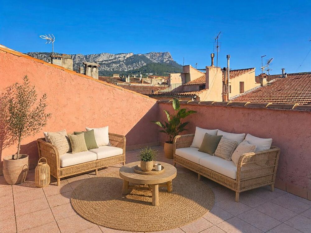 Maison de ville - 130 m² climatisé, au calme, vue sur les toits et le Coudon