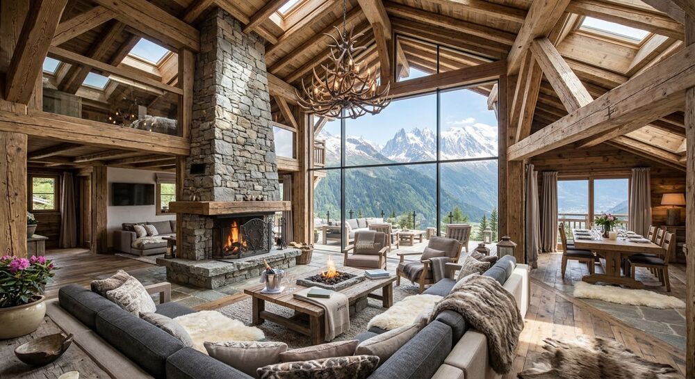 Vente Appartement - SUPERBE CHALET avec TERRASSE, JARDIN PRIVATIF, GARAGE, PROCHE MONT-BLANC - Combloux