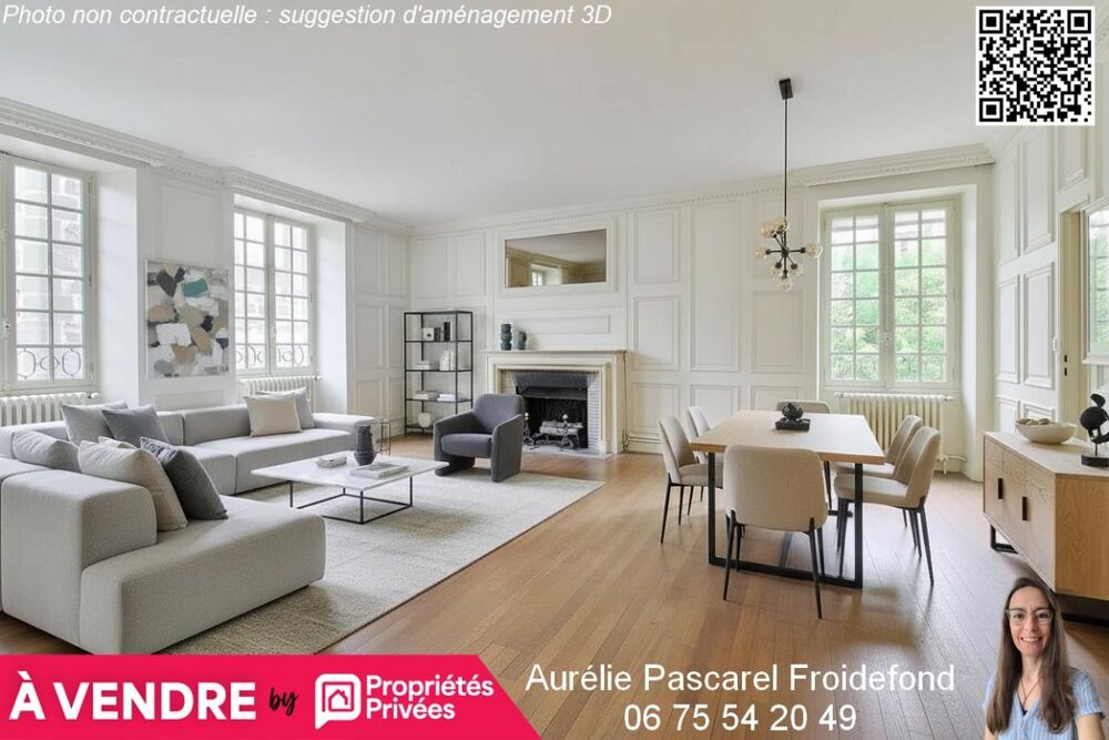 444 000 - Brive centre : Maison de caractère 230m² avec TERRASSE, 2 GARAGE + local/apt indépendant