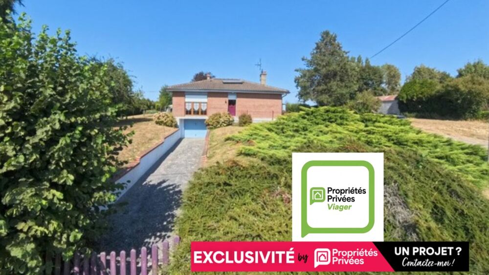 Vente Maison Viager occupé - Bouquet 48 750  / Rente 474  - Ensemble immobilier exceptionnel sur 9 250 m² Louvroil