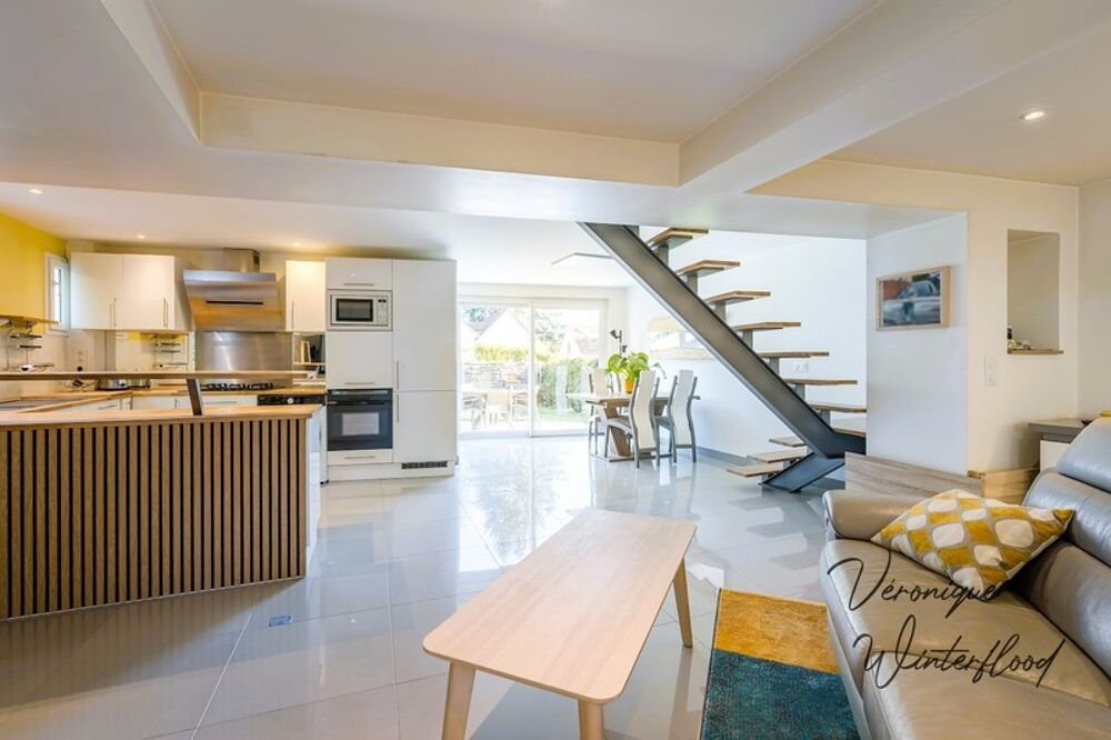 Maison à vendre 4 pièces SEPTEUIL (78) 89m²-2 chambres-carport-cave-500m²