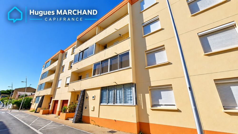 A VENDRE VALRAS-PLAGE (34350) T3 DE 77 M²  RÉSIDENCE  PARKING PRIVATIF  CAVE  À 400 M DE LA PLAGE