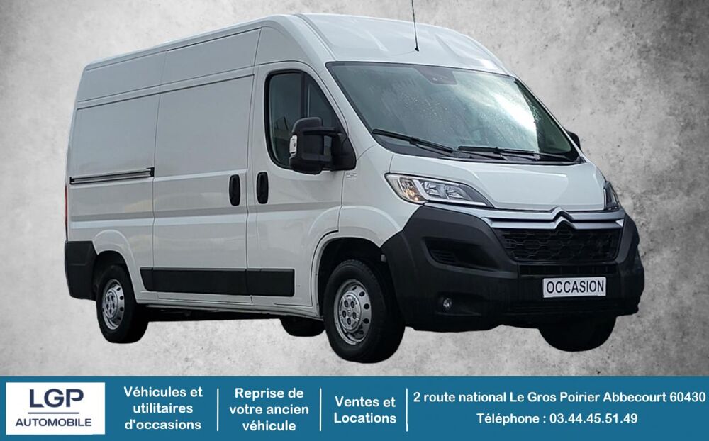 Jumper 1&deg; Main 16.667HT 2.0 HDI 120cv Full option l2h2 Clim/T&eacute;l/R&eacute;g 2021 occasion 60430 Abbecourt