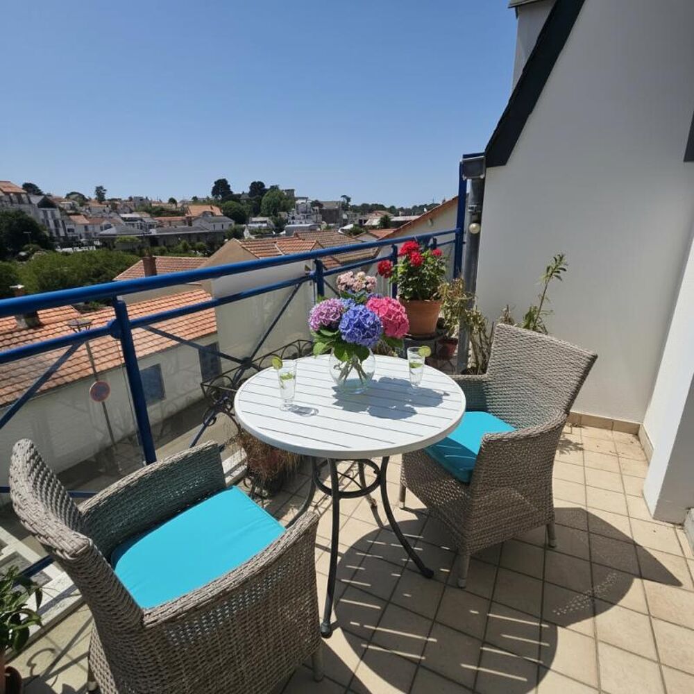 Pornic proche Centre -Appartement Duplex 3 chambres + parking privé