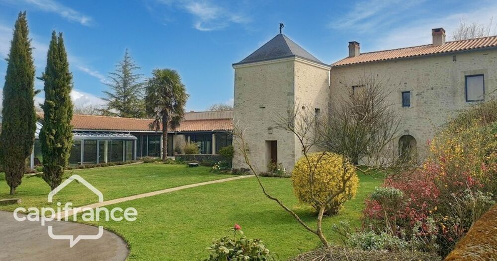 Vente Maison Propriété 12 pièces proche de THOUARS (79) un lieu d'exception Thouars