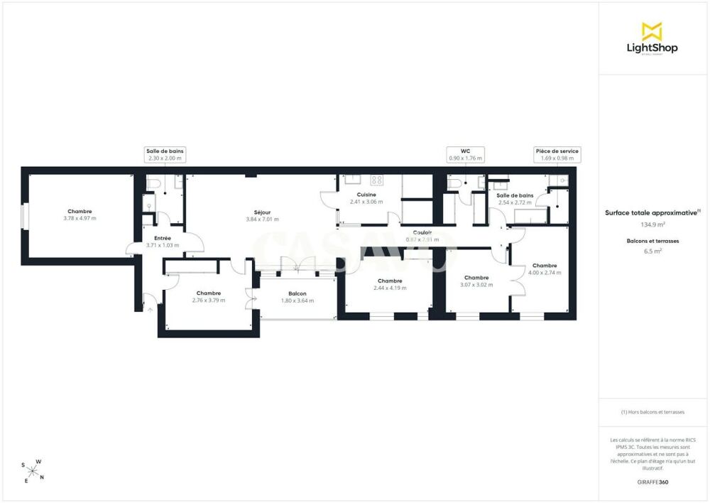 Vente Appartement Vente Appartement 6 pièces de 133m² - 75011 Paris Paris 11