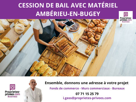AMBERIEU EN BUGEY -  BOULANGERIE, PATISSERIE 51000 01500 Amberieu en bugey