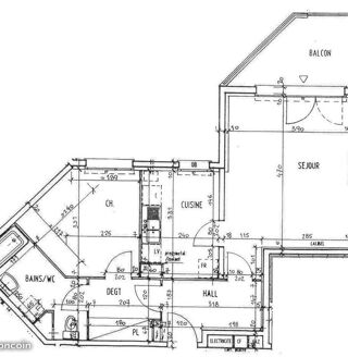  Appartement � louer 2 pi�ces 52 m�