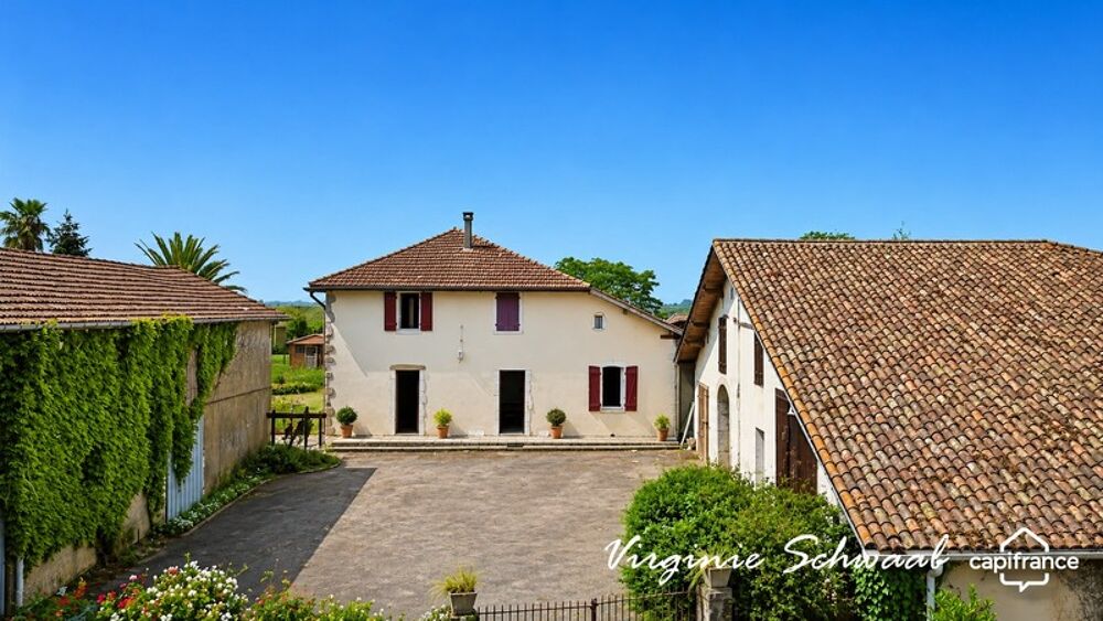 TILH (40)  Maison de 9 pièces avec dépendances sur plus de 3 000 m² de terrain