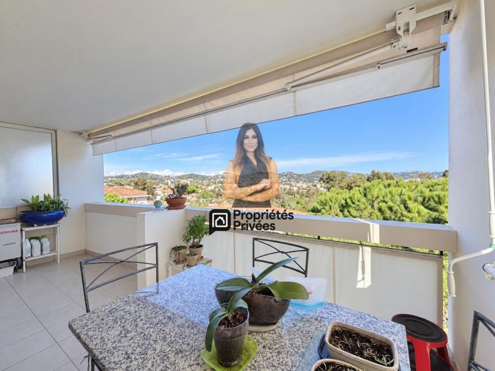 Vente Appartement Appartement Cannes Croix des gardes 4 pièces 90 m2 2 terrasses, garage Cannes