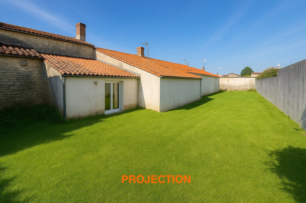 Vente Maison LES MAGNILS REIGNIERS (85) - BEUGNE L'ABBE - RARISSIME MAISON EN PIERRES RENOVEE 4 CHAMBRES AVEC JARDIN Les magnils reigniers