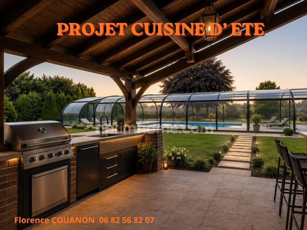 SAINT ESCOBILLE. PROPRIETE AVEC UNE Maison à vendre 8 pièces. GARAGE ET UN ETANG. 20 MN DE DOURDAN