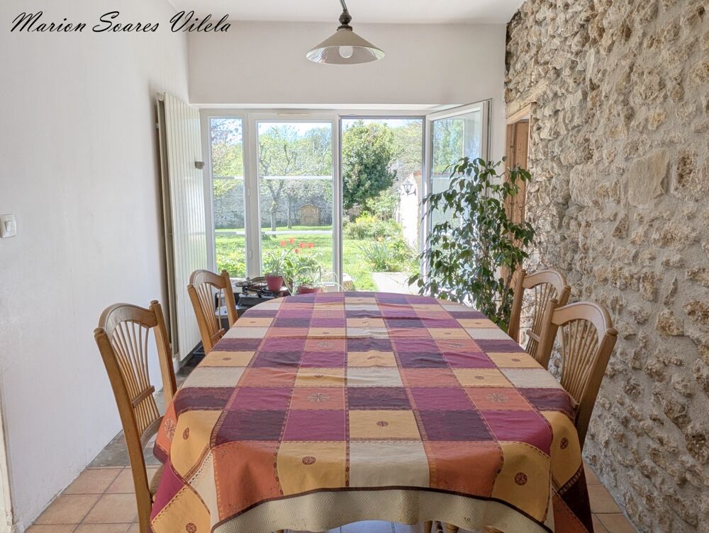 Vente Maison Authentique briarde au cœur d'un hameau paisible – 6 P, jardin, garage (CHAUMES-EN-BRIE) Chaumes en brie