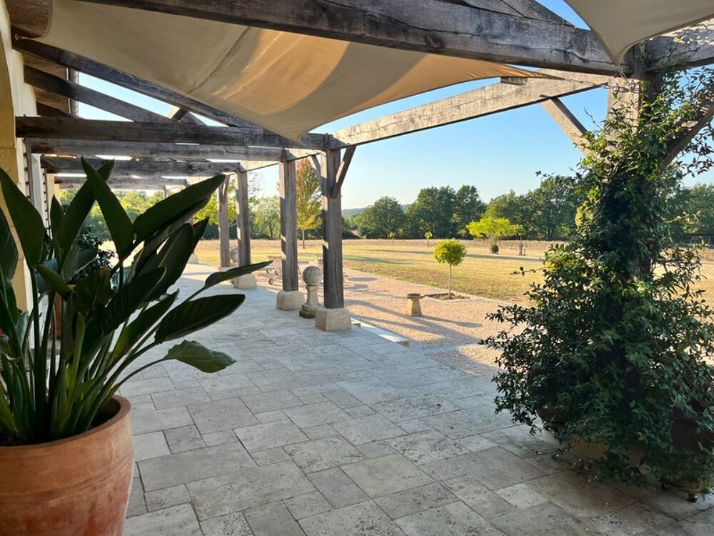 Dpt Gers (32), MARCIAC proche, ELEGANTE PROPRIETE plain-pied 4.5 Hectares piscinables, beaux volumes, belles prestations, hangar