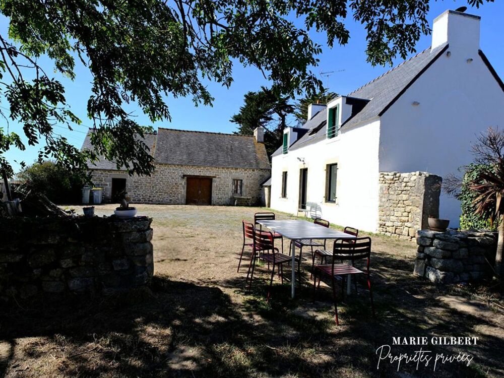 Vente Maison EXCLUSIVITÉ ! PLOMEUR / LA TORCHE, MAISON EN PIERRE AVEC 126 M² DE DÉPENDANCES, 3 CHAMBRES, TERRAIN DE 2 695 M² , PROCHE MER Plomeur