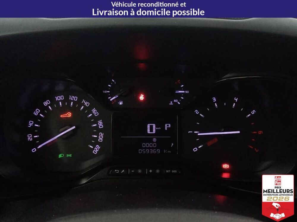 Berlingo VAN M 130CV BVA WORKER 3PL +Cam&eacute;ra de rec 2020 occasion 10150 Lavau