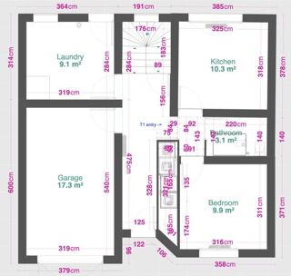  Appartement à louer 1 pièce 25 m²