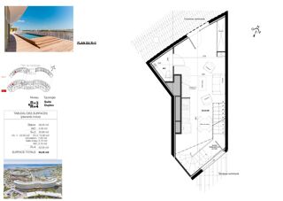 Vente Appartement VILLAGE NATURISTE. Grand Duplex T3 de plus de 83 m² avec Garage Privé Le cap d agde