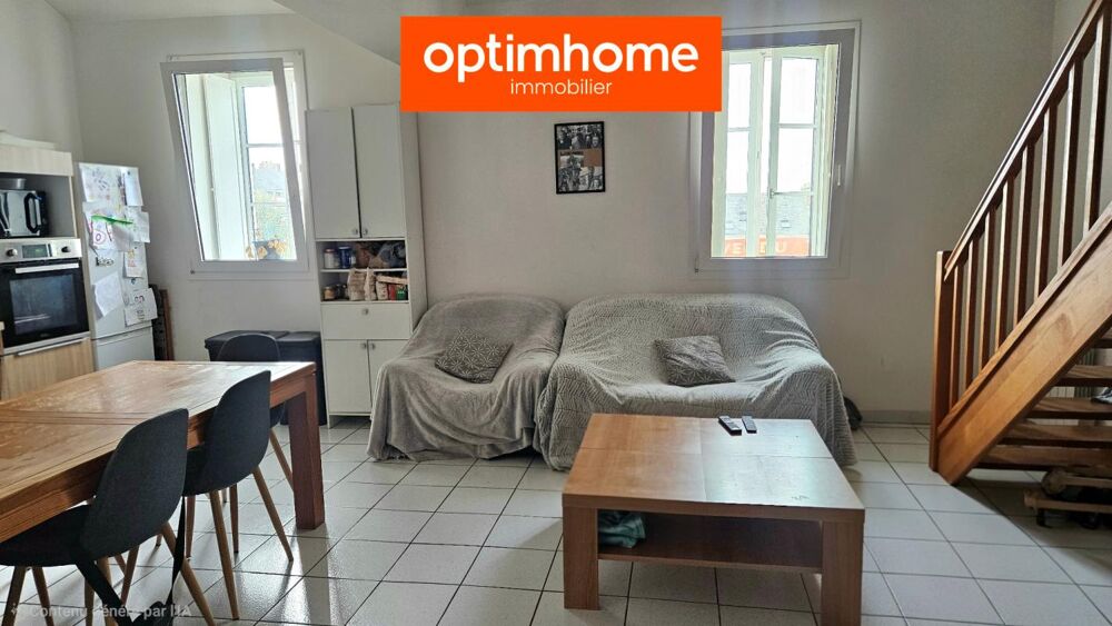 REDON  DUPLEX 3 CHAMBRES  65 M²  CENTRE-VILLE DE REDON