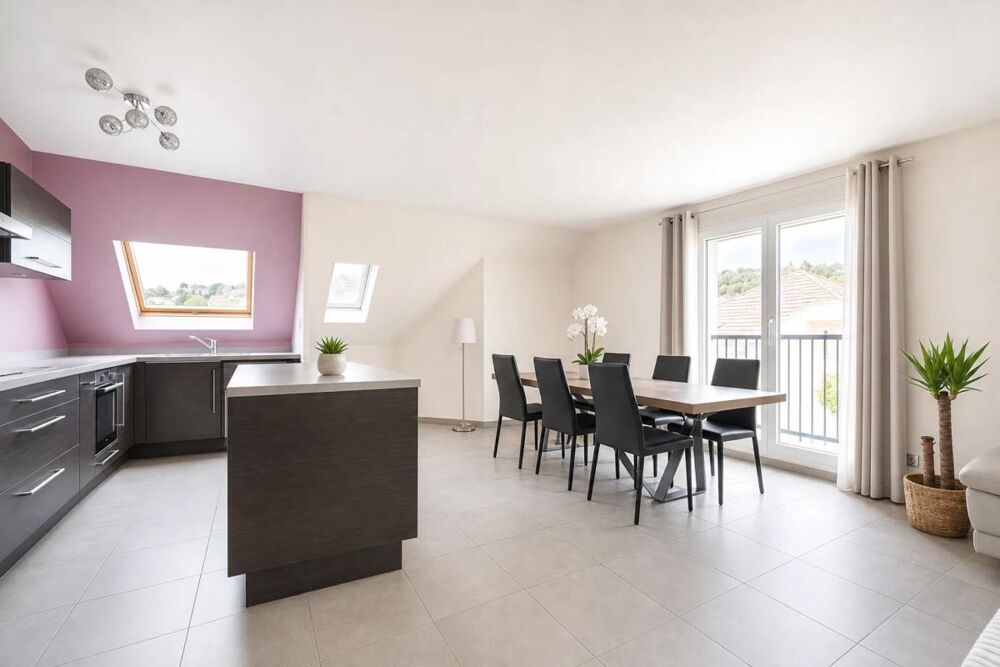 Duplex lumineux de 106 m² loué à Sannois