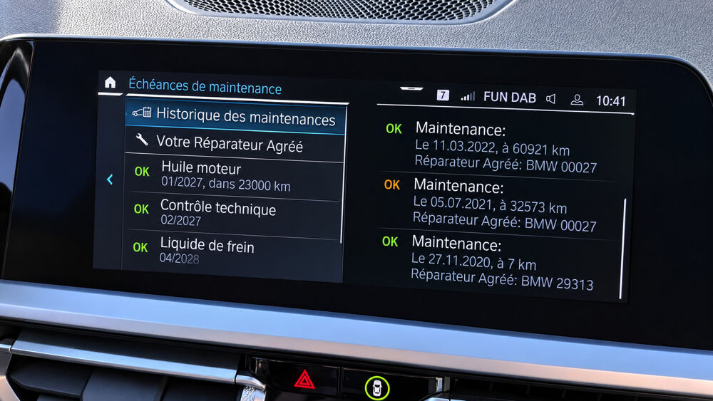 S&eacute;rie 3 Touring 330e 292 Plug in Hybrid Steptronic8 M Sport - Automa 2020 occasion 72650 Saint Saturnin